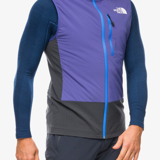 Cumpăra Vesta încălzită The North Face Dawn Turn Hybrid Ventrix Vest - grey/cave blue