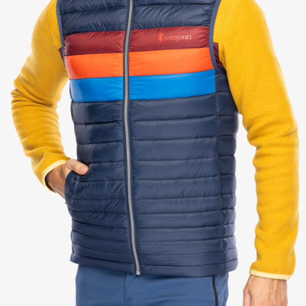 Vesta matlasata barbati Cotopaxi Fuego Down Vest - ink stripes