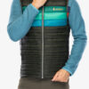 Vesta matlasata barbati Cotopaxi Fuego Down Vest - woods stripes