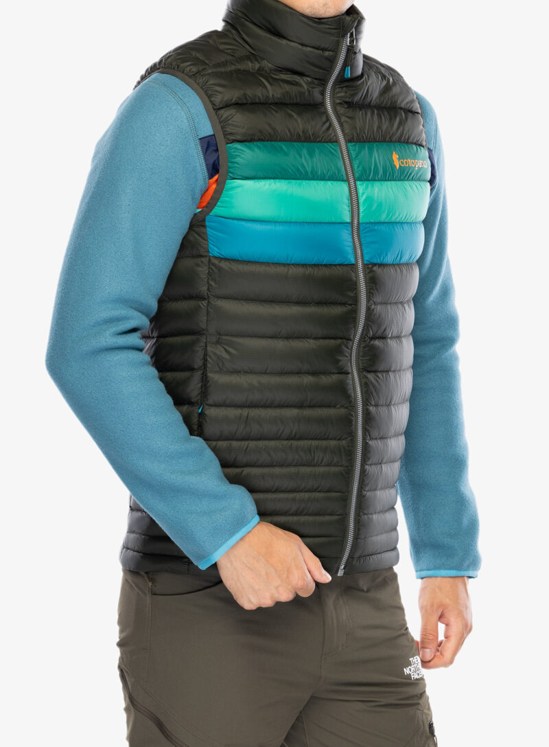 Cumpăra Vesta matlasata barbati Cotopaxi Fuego Down Vest - woods stripes