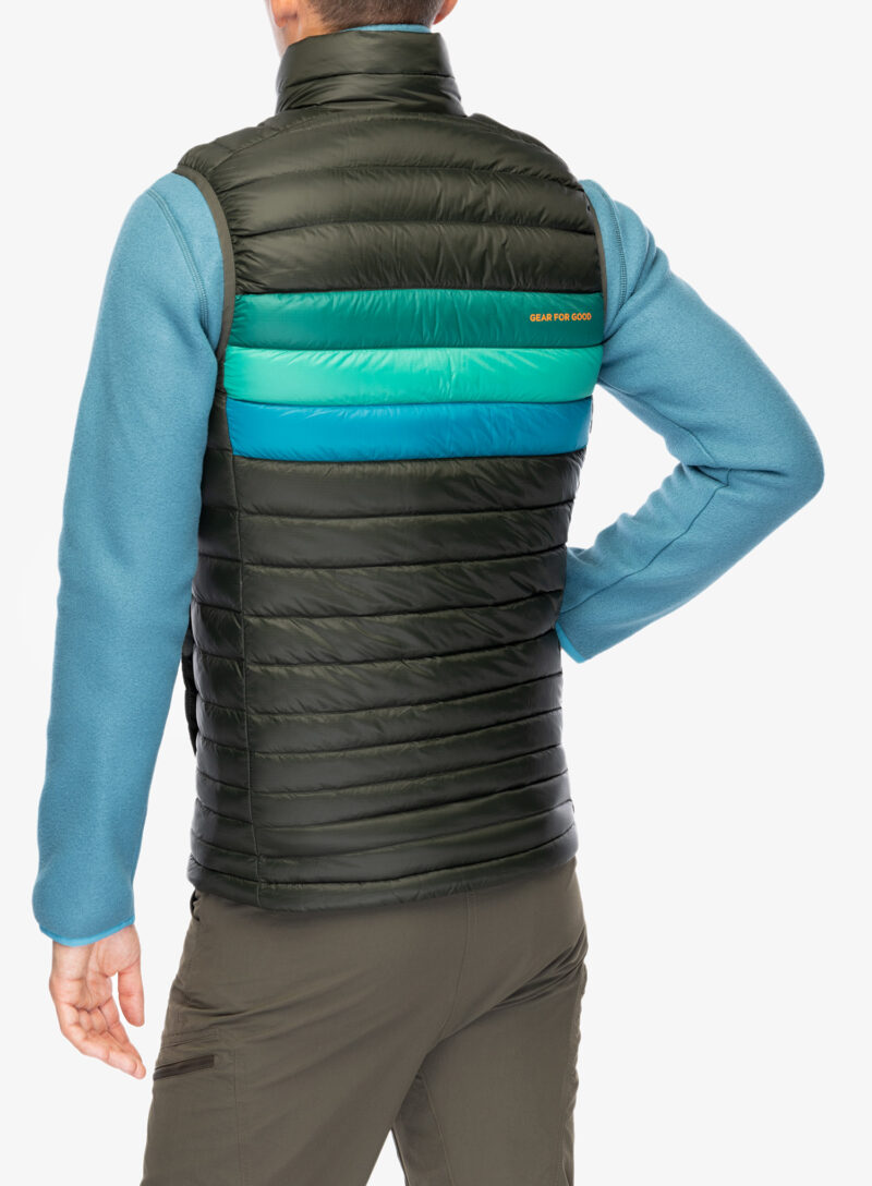 Preţ Vesta matlasata barbati Cotopaxi Fuego Down Vest - woods stripes