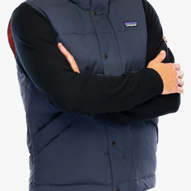 Cumpăra Vesta matlasata barbati Patagonia Downdrift Vest - smolder blue