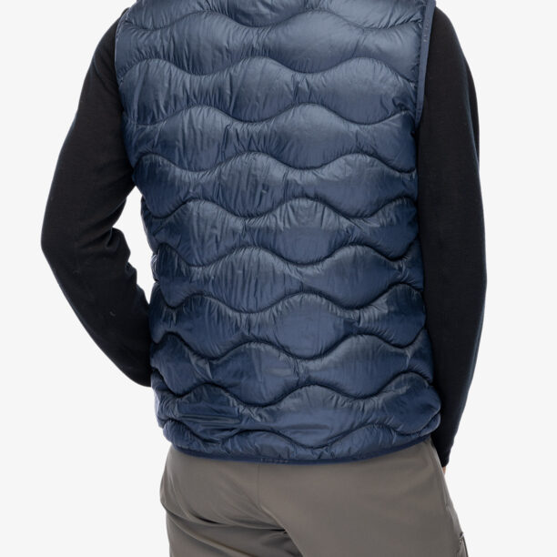 Preţ Vesta matlasata barbati Peak Performance Helium Down Vest - blue shadow/shadow