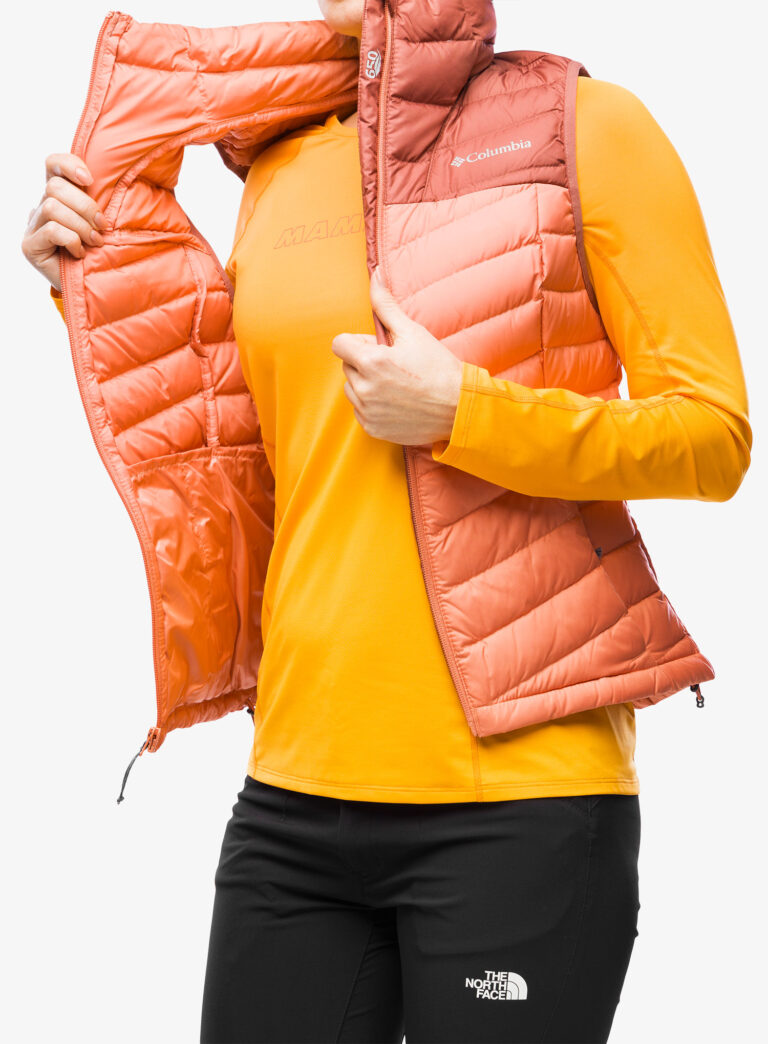 Original Vesta matlasata femei Columbia Westridge Down Vest - beetroot/faded peach