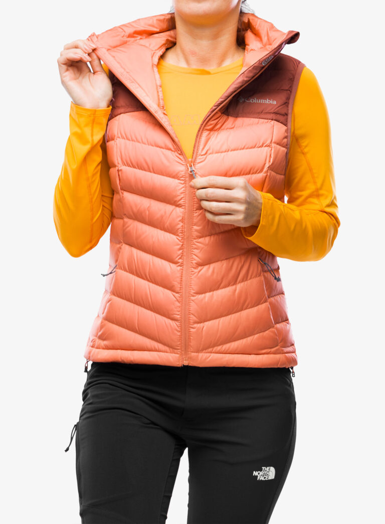 Vesta matlasata femei Columbia Westridge Down Vest - beetroot/faded peach - imagine 6