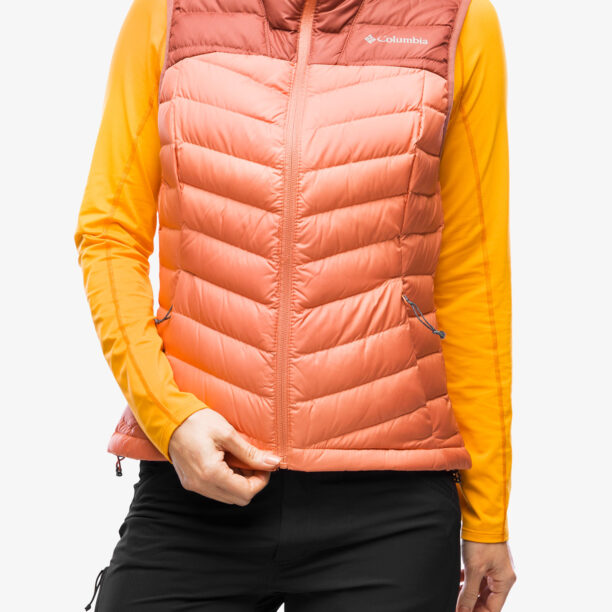 Vesta matlasata femei Columbia Westridge Down Vest - beetroot/faded peach