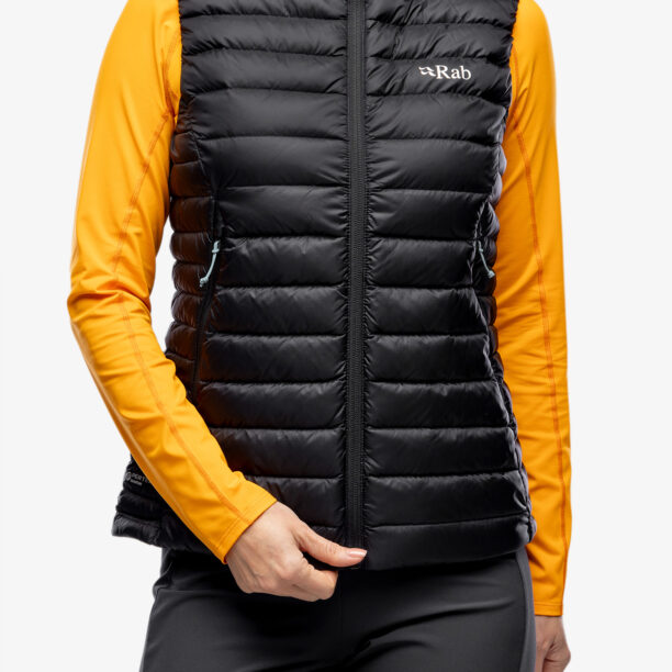 Vesta matlasata femei Rab Microlight Vest - black