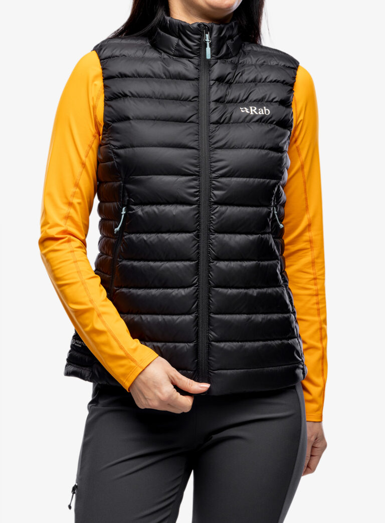 Vesta matlasata femei Rab Microlight Vest - black