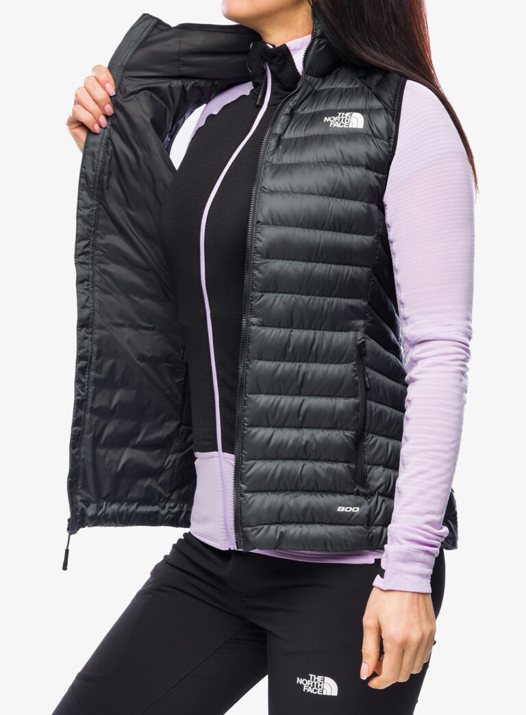 Vesta matlasata femei The North Face Bettaforca Lt Down Vest - asphalt grey/black - imagine 6