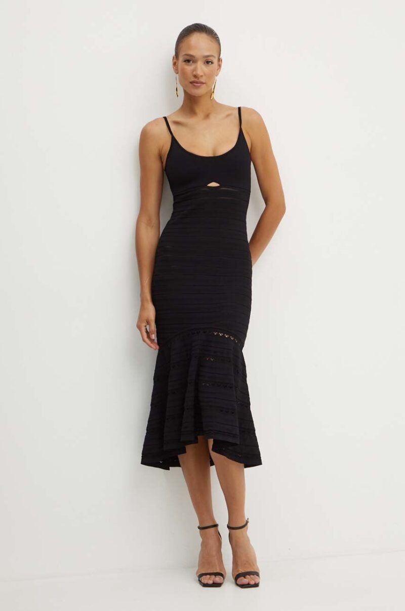 Victoria Beckham rochie culoarea negru