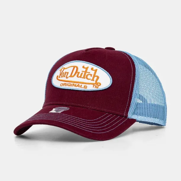 Von Dutch sapca TRUCKER BOSTON culoarea violet