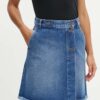 Weekend Max Mara fusta jeans mini