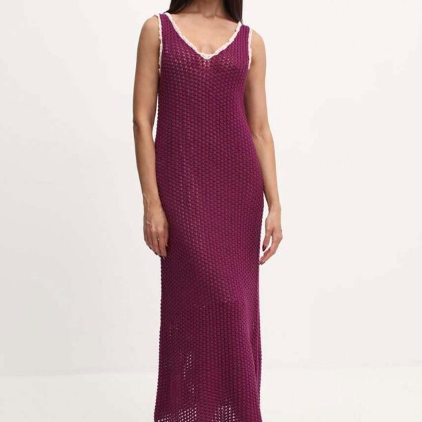 Weekend Max Mara rochie culoarea violet