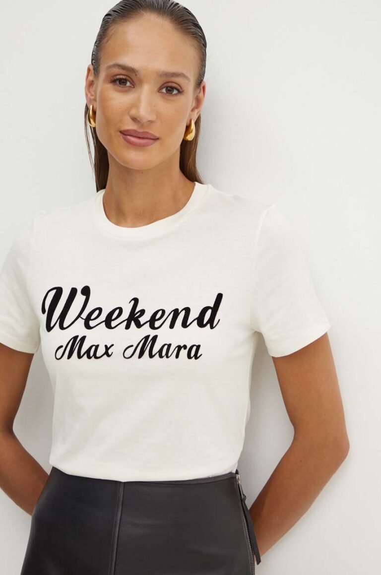 Weekend Max Mara tricou din bumbac femei