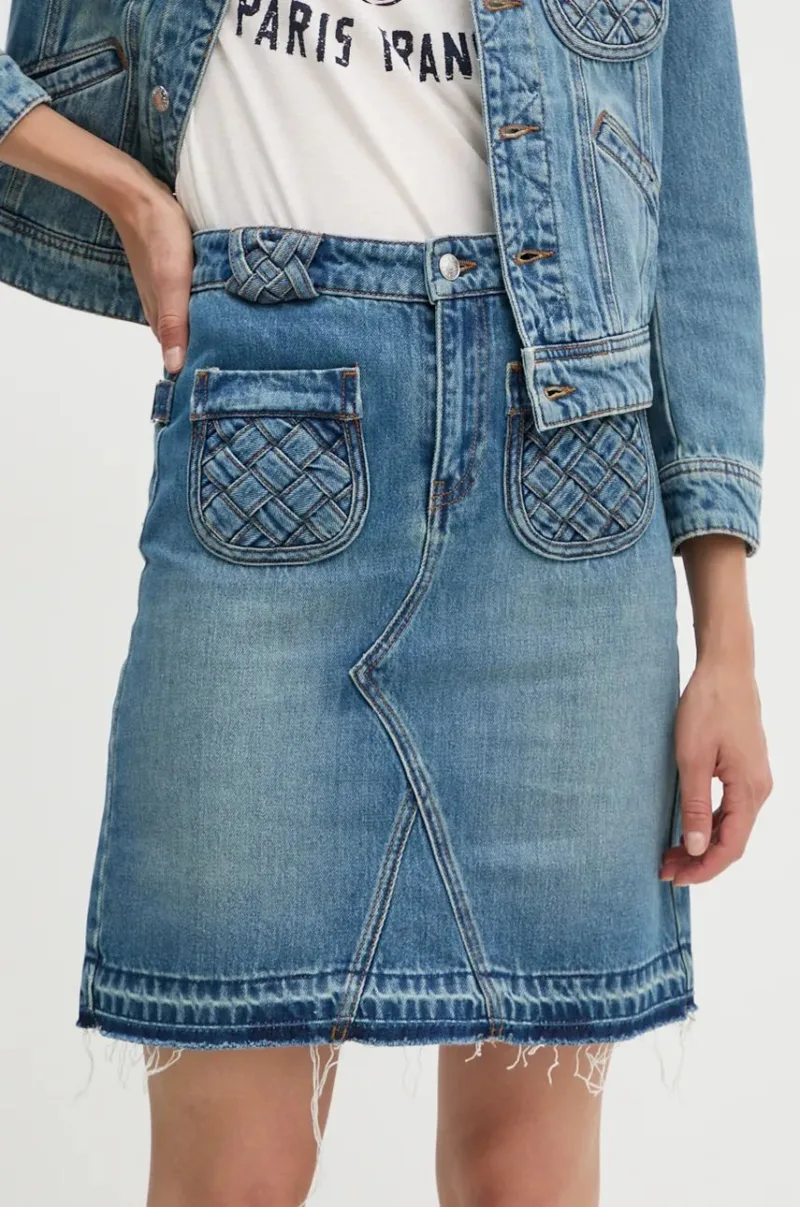 ZADIG&VOLTAIRE fusta jeans mini