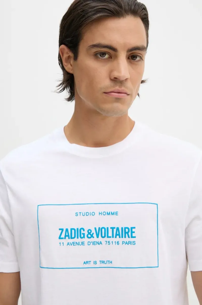 ZADIG&VOLTAIRE tricou din bumbac barbati