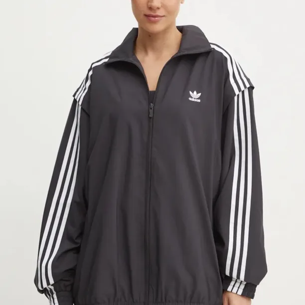 adidas Originals bluza Oversized Zip Off Tracktop femei