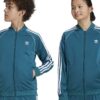 adidas Originals bluza copii SST TRACK TOP culoarea verde