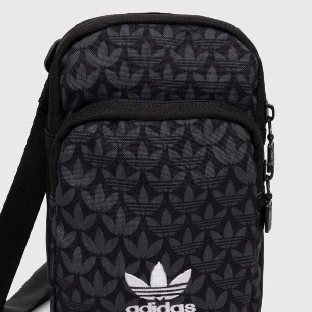 adidas Originals borseta culoarea negru