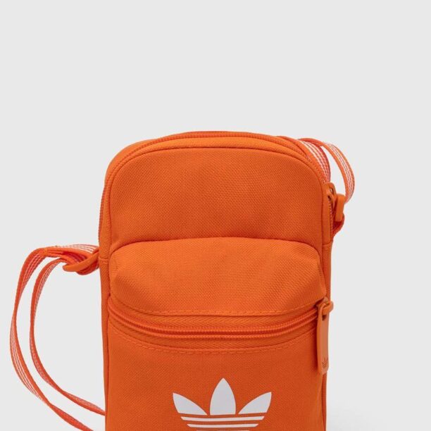 adidas Originals borseta culoarea portocaliu