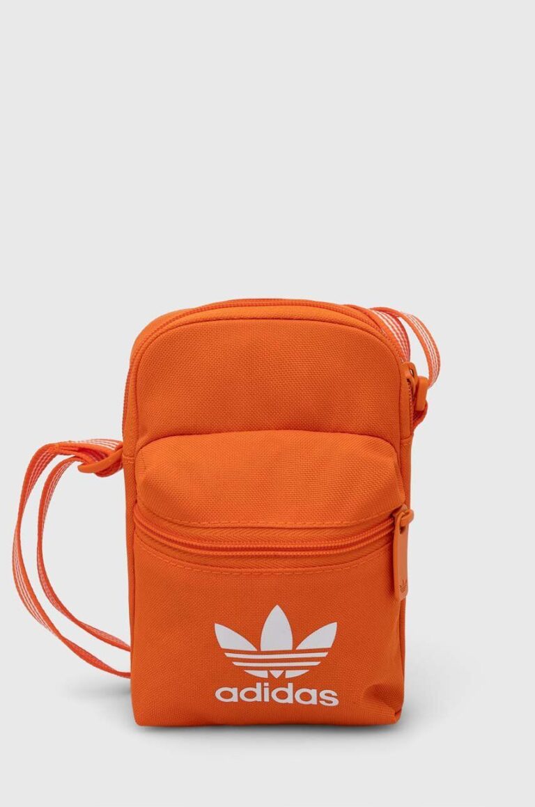 adidas Originals borseta culoarea portocaliu