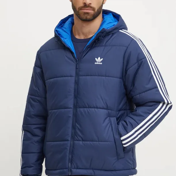 adidas Originals geaca cu doua fete Adicolor Reversible Jacket barbati