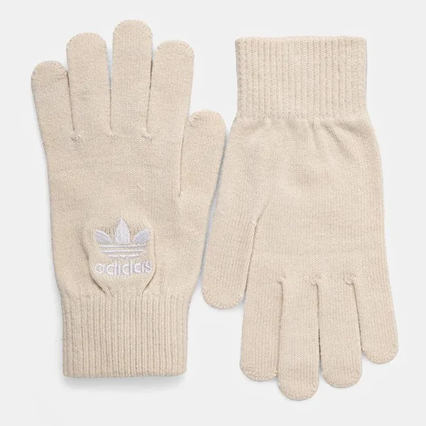 adidas Originals manusi culoarea bej