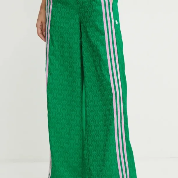 adidas Originals pantaloni 70s Wide Leg Pants femei