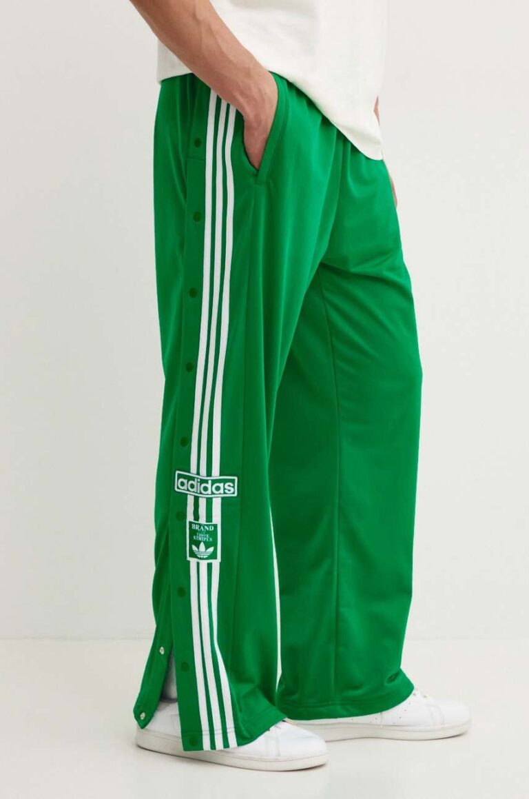 adidas Originals pantaloni de trening Adibreak culoarea verde