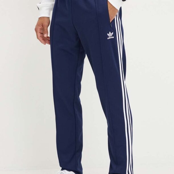 adidas Originals pantaloni de trening Adicolor Classics Beckenbauer culoarea albastru marin