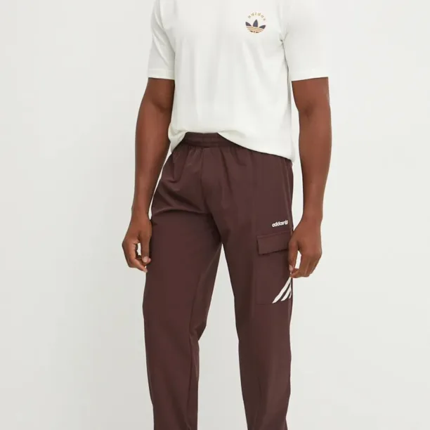 adidas Originals pantaloni de trening Cargo Pant culoarea maro