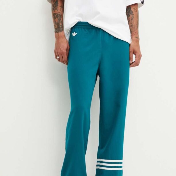 adidas Originals pantaloni de trening Neuclassics culoarea turcoaz