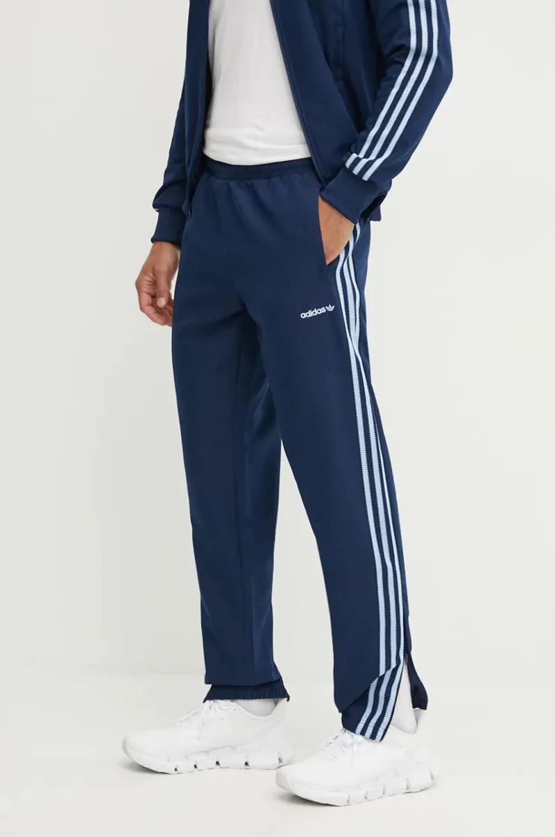 adidas Originals pantaloni de trening culoarea albastru marin