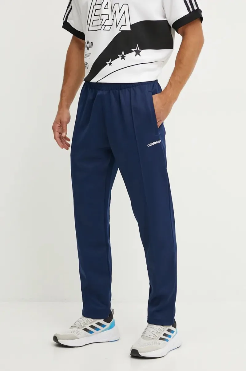 adidas Originals pantaloni de trening culoarea albastru marin