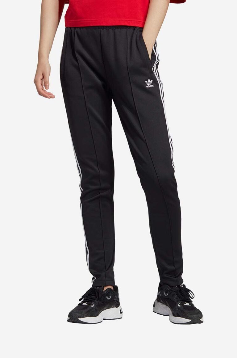 adidas Originals pantaloni de trening culoarea negru