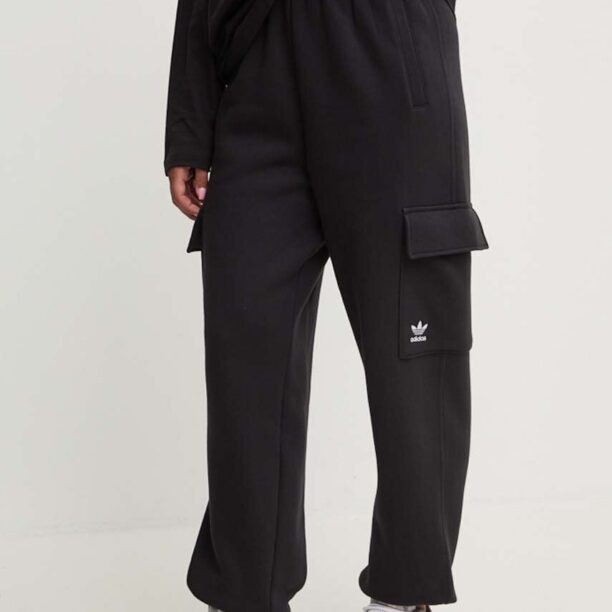 adidas Originals pantaloni de trening culoarea negru