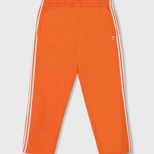 adidas Originals pantaloni de trening culoarea portocaliu