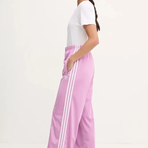 adidas Originals pantaloni de trening culoarea roz