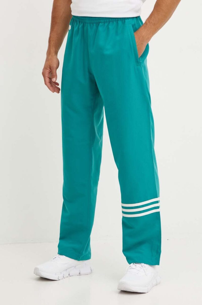 adidas Originals pantaloni de trening culoarea turcoaz