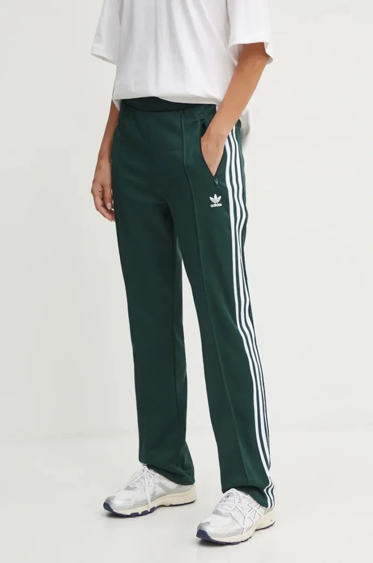 adidas Originals pantaloni de trening culoarea verde