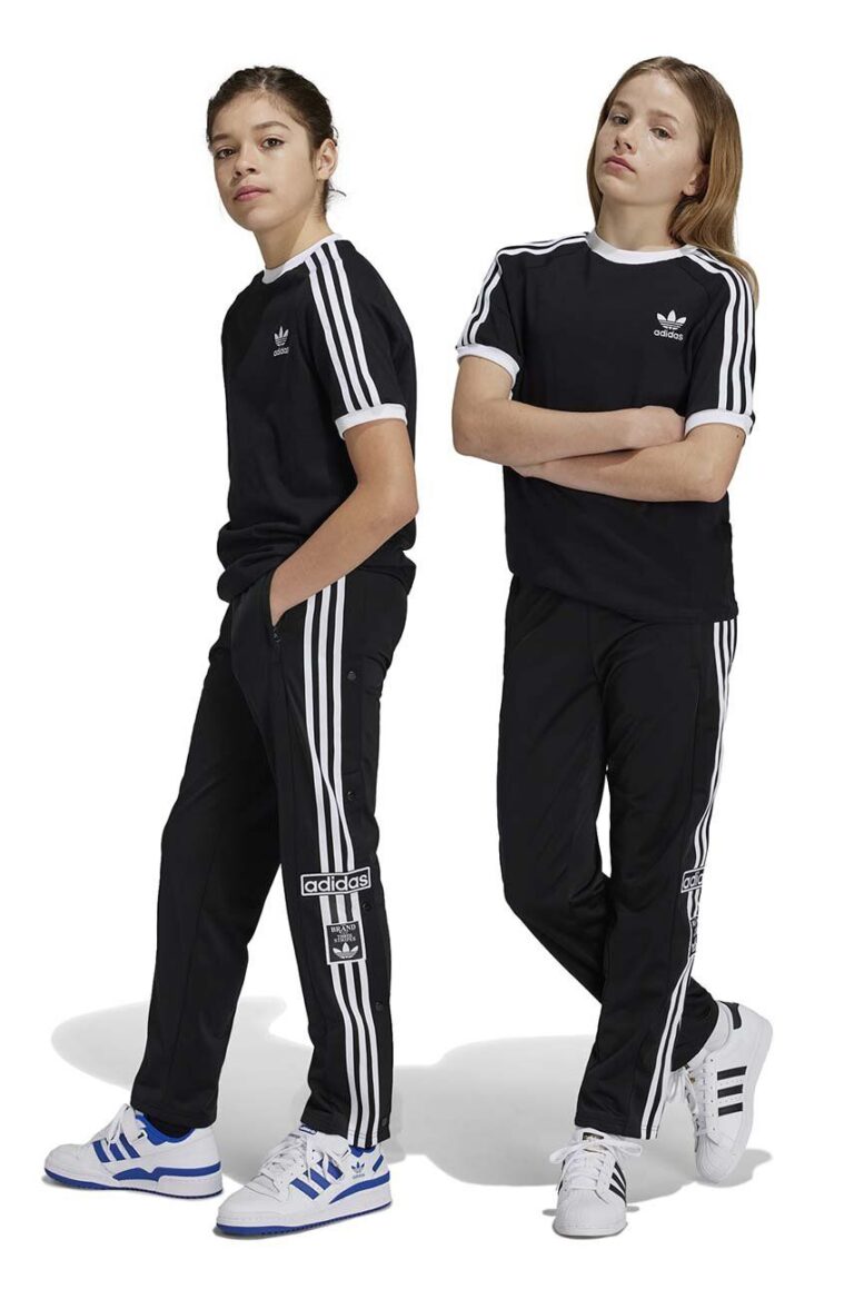 adidas Originals pantaloni de trening pentru copii ADI BREAK P culoarea negru