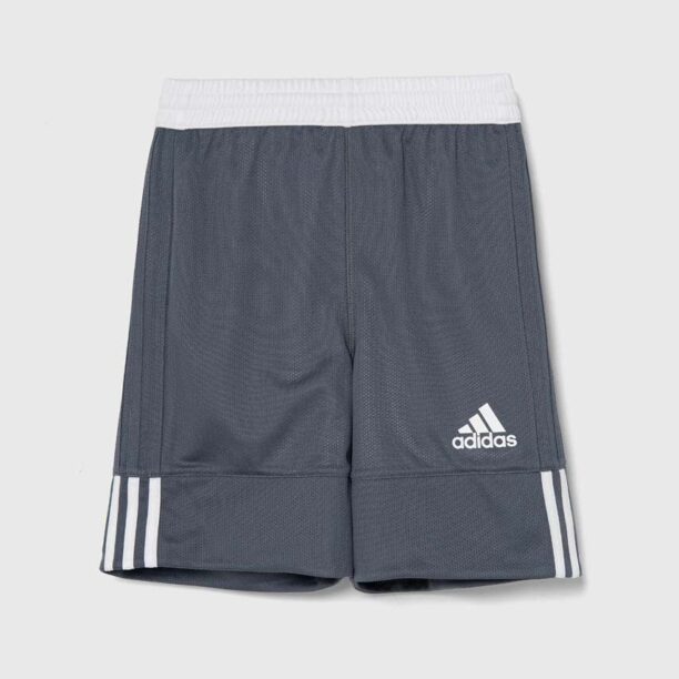 adidas Originals pantaloni scurti copii 3G SPEE REV SHR culoarea gri