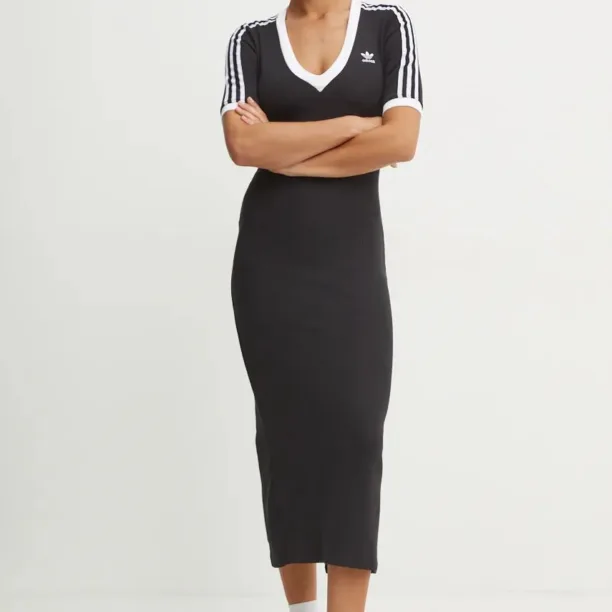 adidas Originals rochie culoarea negru