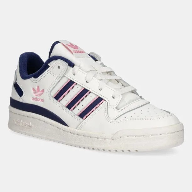 adidas Originals sneakers Forum Low Cl W culoarea alb