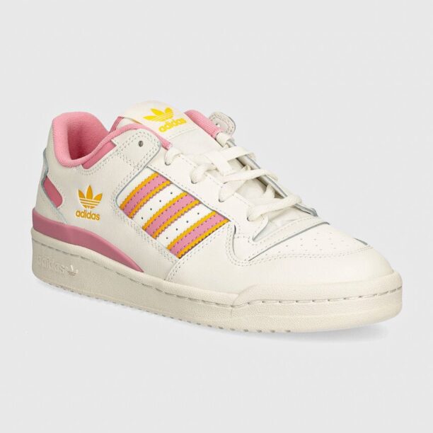 adidas Originals sneakers Forum Low culoarea alb