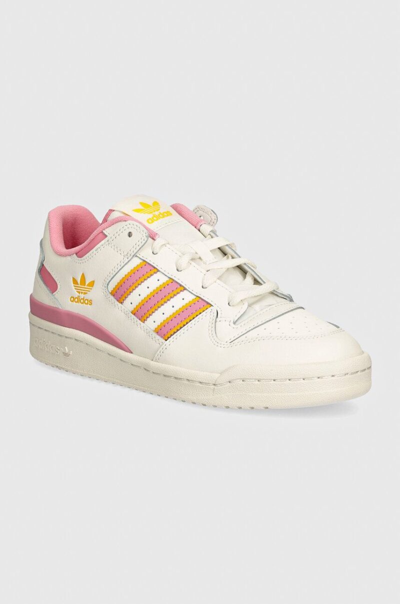 adidas Originals sneakers Forum Low culoarea alb