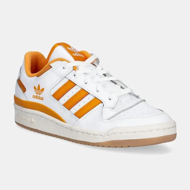 adidas Originals sneakers Forum Low culoarea alb