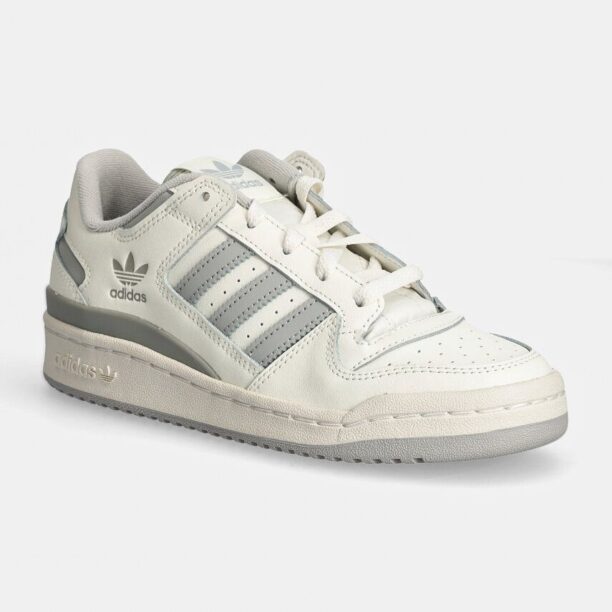 adidas Originals sneakers Forum Low culoarea alb