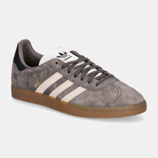 adidas Originals sneakers Gazelle culoarea maro