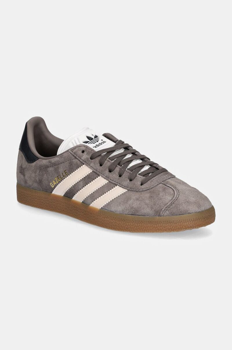 adidas Originals sneakers Gazelle culoarea maro